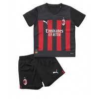 AC Milan Fußballbekleidung Heimtrikot Kinder 2022-23 Kurzarm (+ kurze hosen)
